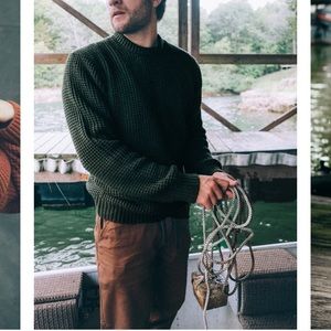 Bearded Goat Odis Boatyard Sweater (charcoal grey)